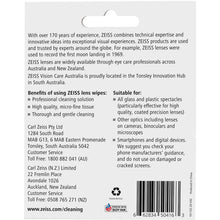 Load image into Gallery viewer, Zeiss Lens Wipes 50 Pack *limit 6 per order