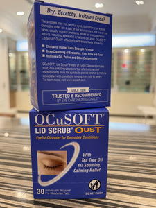 OCuSOFT Oust Demodex Cleanser Extra Strength Sachets 30 Pads