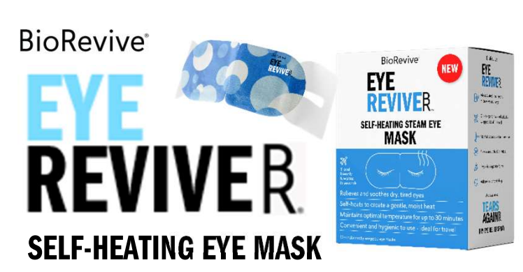 Bundle: BioRevive Eye Mask, Tears Again, Clean Eye Wipes