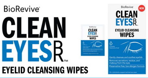 BioRevive CleanEyes Wipes