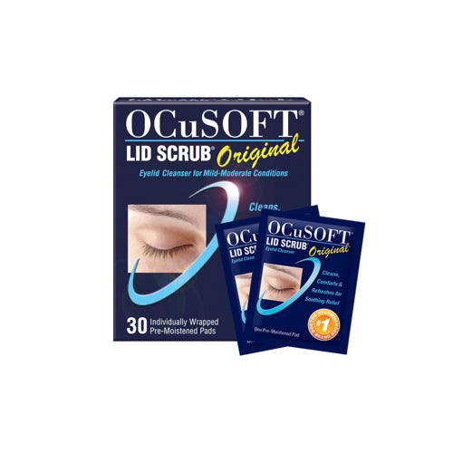 OCuSOFT Lid Scrub Original Sachets 30 Pads