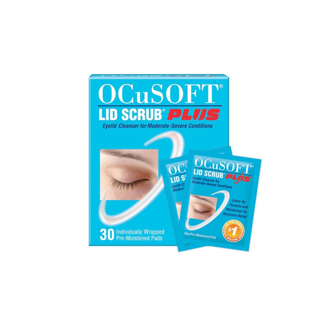 OCuSOFT Lid Scrub Plus Sachets 30 Pack