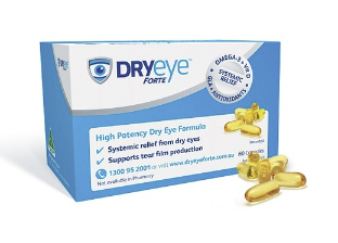 DRYeye Forte Caps x 2 60 Packs